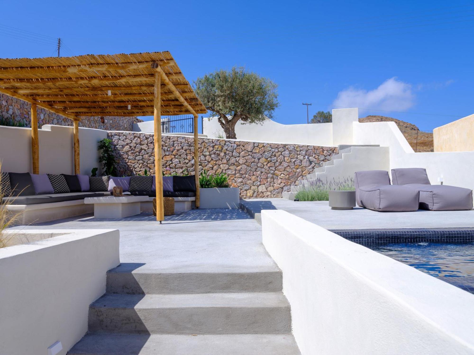 Santorini C Villa Fira  Ngoại thất bức ảnh