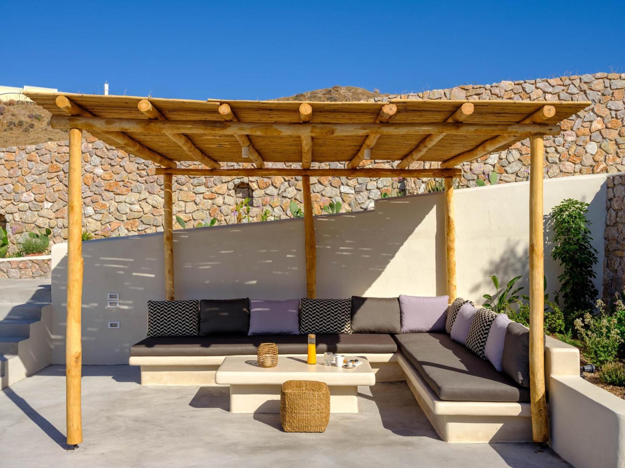 Santorini C Villa Fira  Ngoại thất bức ảnh