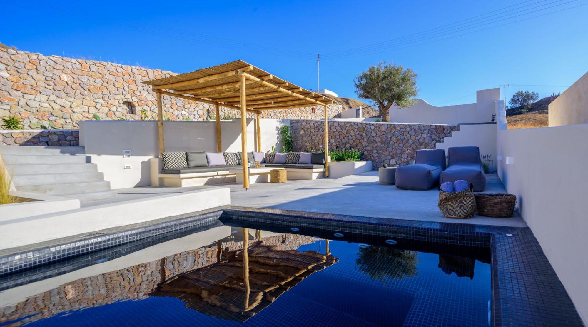 Santorini C Villa Fira  Ngoại thất bức ảnh
