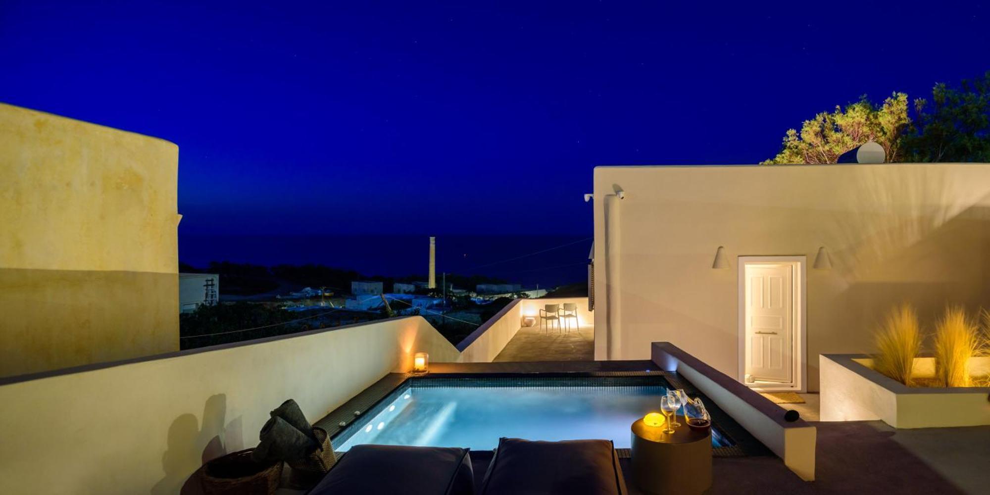 Santorini C Villa Fira  Ngoại thất bức ảnh
